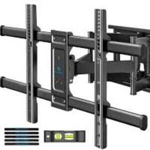 PERLESMITH Full Motion TV Wall Mount for 37-82 inch Flat Screen TVs up to 132 lb